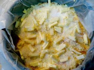 椰蓉砂糖苹果蛋糕的做法步骤：4