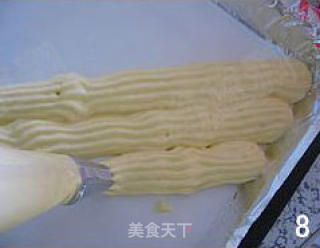 椰香海绵蛋糕卷的做法步骤：5