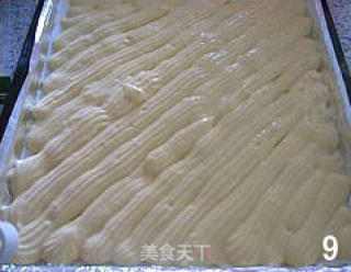 椰香海绵蛋糕卷的做法步骤：5