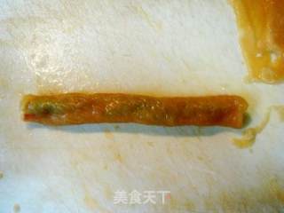 炸烹鸡卷的做法步骤：3