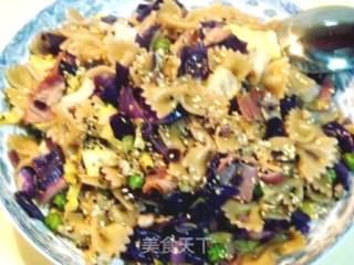 清炒培根蔬菜意面的做法步骤：2