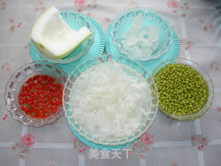 银耳水晶绿豆爽的做法步骤：2