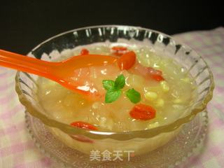 银耳水晶绿豆爽的做法步骤：2