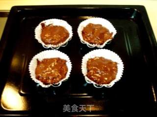 奶油黑巧克力全麦松糕的做法步骤：5