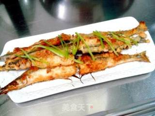 干煎针鱼的做法步骤：4