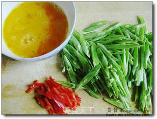 鸡蛋炒四季豆的做法步骤：3