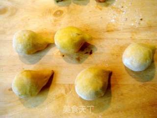 豆沙小葫芦、五仁小倭瓜的做法步骤：4
