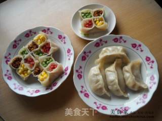 四喜蒸饺的做法步骤：2