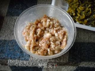 肉末雪菜莲子的做法步骤：2