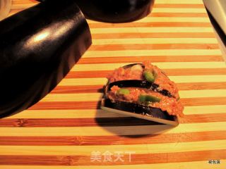 蒸茄夹的做法步骤：2