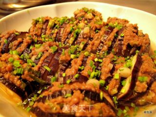 蒸茄夹的做法步骤：2