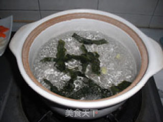 虾皮豆腐白菜海带汤的做法步骤：5