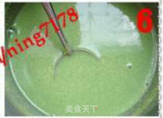 抹茶冰激凌的做法步骤：4