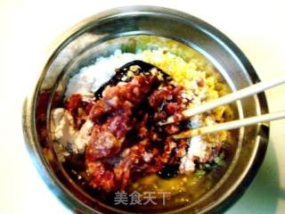 清汤冬茸烩肉丸的做法步骤：4