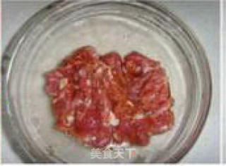 豆角炒肉片的做法步骤：2