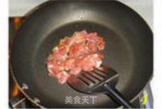 豆角炒肉片的做法步骤：2