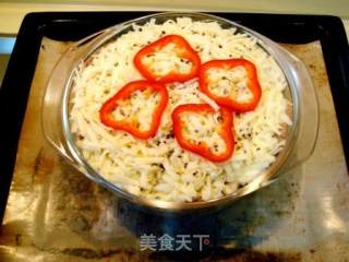 简单、营养、美味的“金枪鱼焗饭”的做法步骤：6