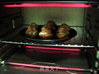 美味的一道西餐“焗烤酥香蘑菇”的做法步骤：5