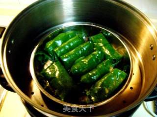 荷香粉蒸鸡的做法步骤：6