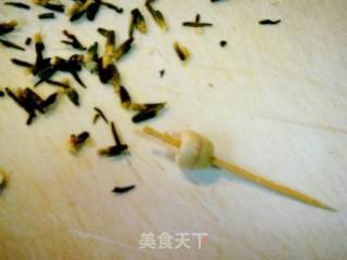 荷叶桂圆莲子桂花粥的做法步骤：4