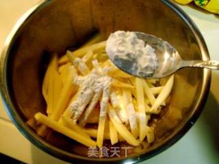 干煸薯条的做法步骤：4
