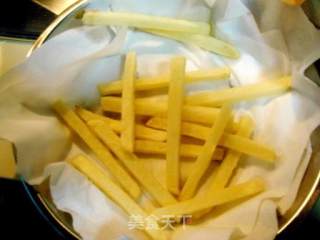 干煸薯条的做法步骤：4