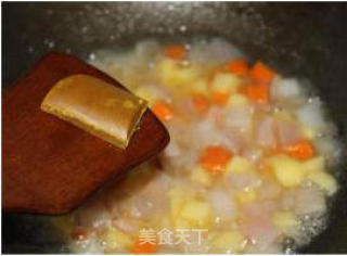 虾仁咖哩饭的做法步骤：7