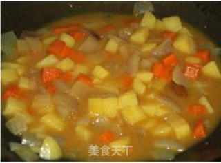 虾仁咖哩饭的做法步骤：7