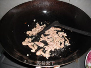 黄豆酱甜椒扁豆角炒肉的做法步骤：3