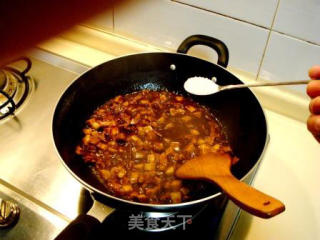 蘑菇豆干炸酱面的做法步骤：5