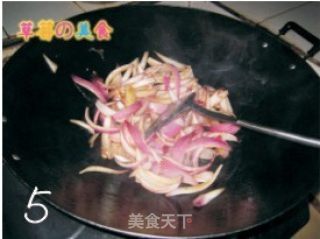 五花肉烧洋葱的做法步骤：2