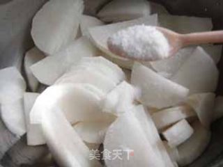 酱萝卜的做法步骤：4