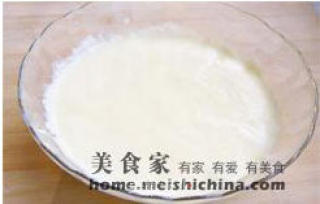 轻乳酪蛋糕的做法步骤：3