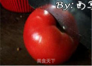 鸡蛋西红柿 = 西红柿的切法的做法步骤：4