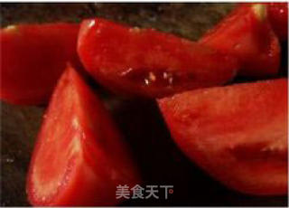 鸡蛋西红柿 = 西红柿的切法的做法步骤：4