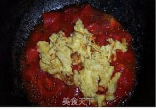 鸡蛋西红柿 = 西红柿的切法的做法步骤：4