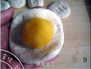 广式茶点——香甜四溢的【奶黄包】（附奶黄馅制作）的做法步骤：2