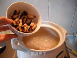 胡萝卜香菇柴鸡粥的做法步骤：6