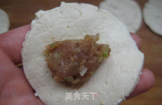 清汤翡翠白玉饺的做法步骤：2