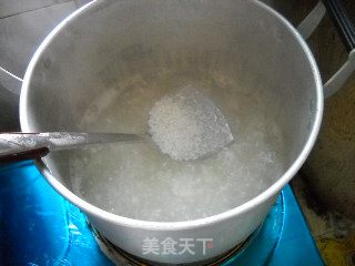 蜜豆冰蔬果糯米粥的做法步骤：4