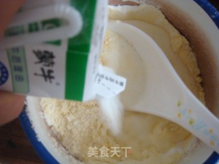 醇香玉米牛奶饼的做法步骤：2