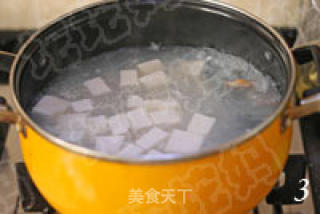 鳝鱼皮蛋豆腐汤的做法步骤：3