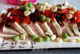 剁椒火腿豆腐的做法步骤：7