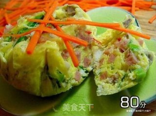 鸡蛋碗的做法步骤：3