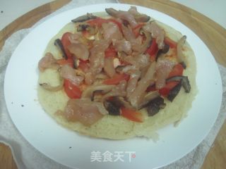 美味至尊——至尊鸡肉披萨的做法步骤：3