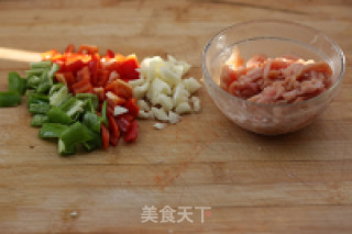牛筋豆角炒肉丝的做法步骤：4
