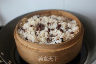排骨红豆糯米饭的做法步骤：6