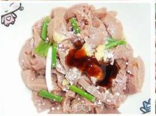 老干妈炒腰花的做法步骤：2
