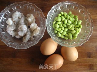 虾仁烘蛋的做法步骤：2