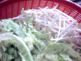 银芽肉丝绘薯粉签的做法步骤：2